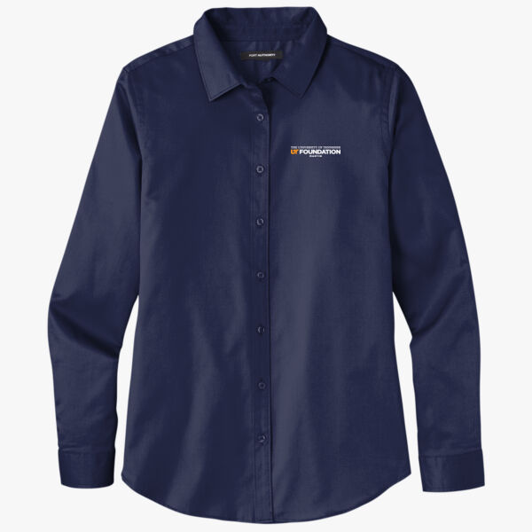 UTFI - Martin - Ladies Long Sleeve SuperPro React ® Twill Shirt Thumbnail